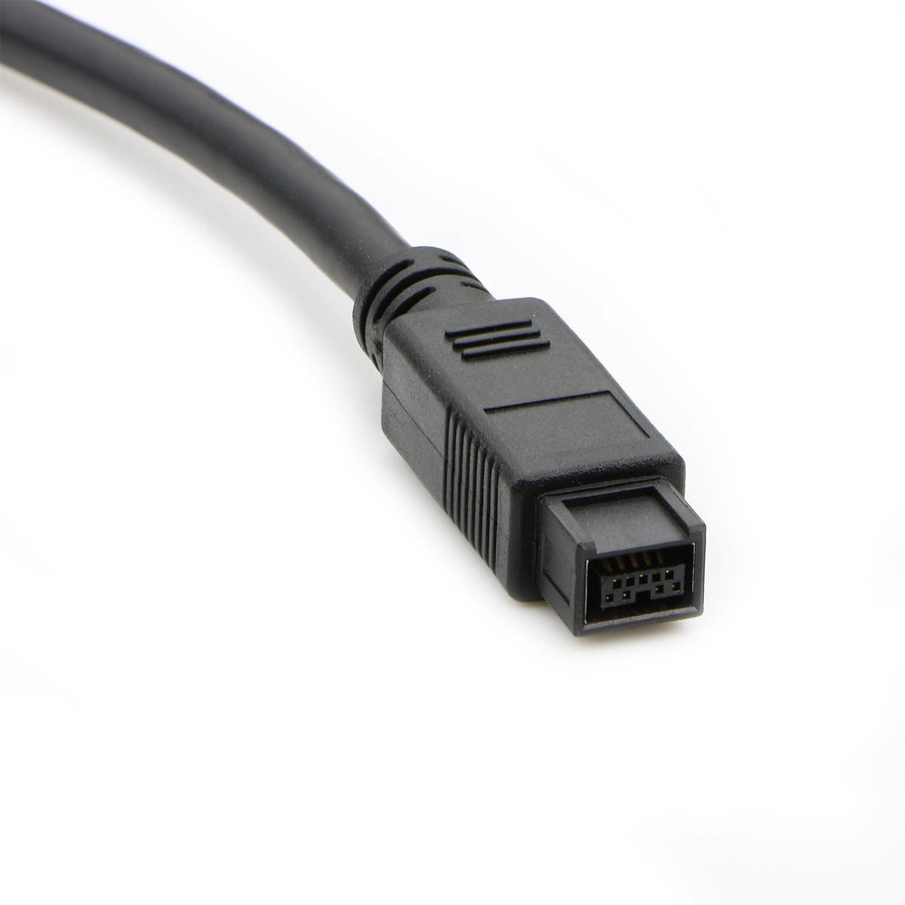 FireWire 800 to 400 9 to 6 pin Cable (9pin 6pin) 6FT, IEEE 1394 Firewire 800 9-pin/6-pin Cable 6 Feet(9 pin to 6 pin)
