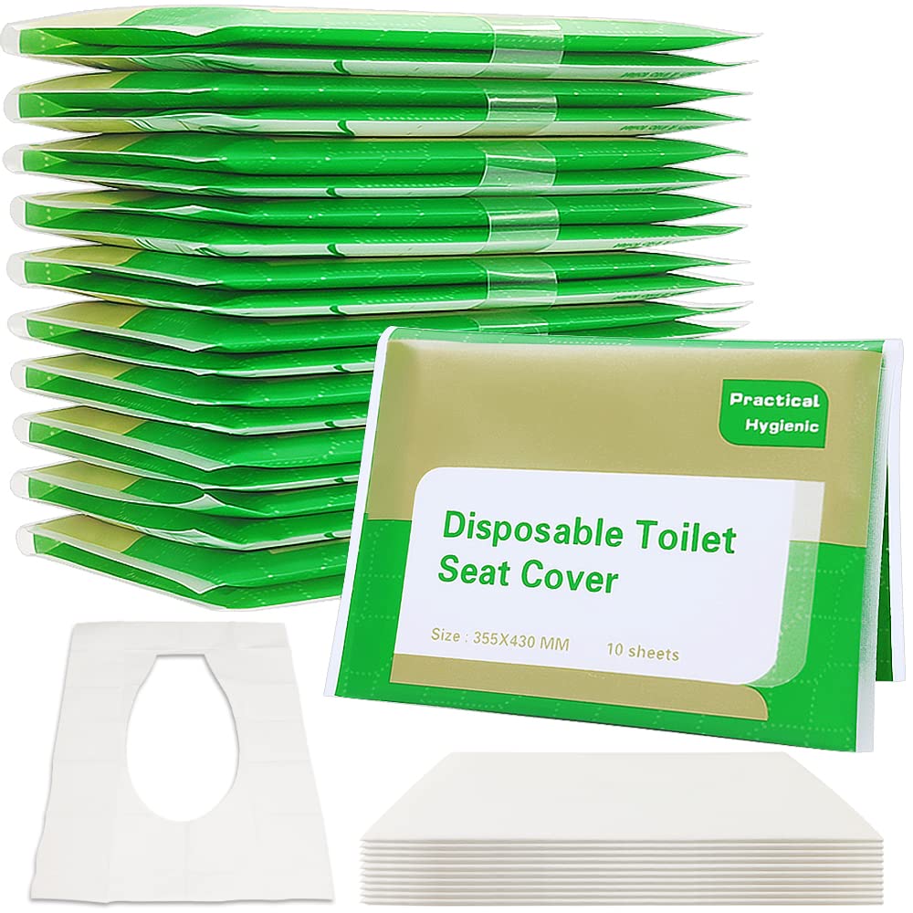 100Pcs Toilet Seat Covers Disposable