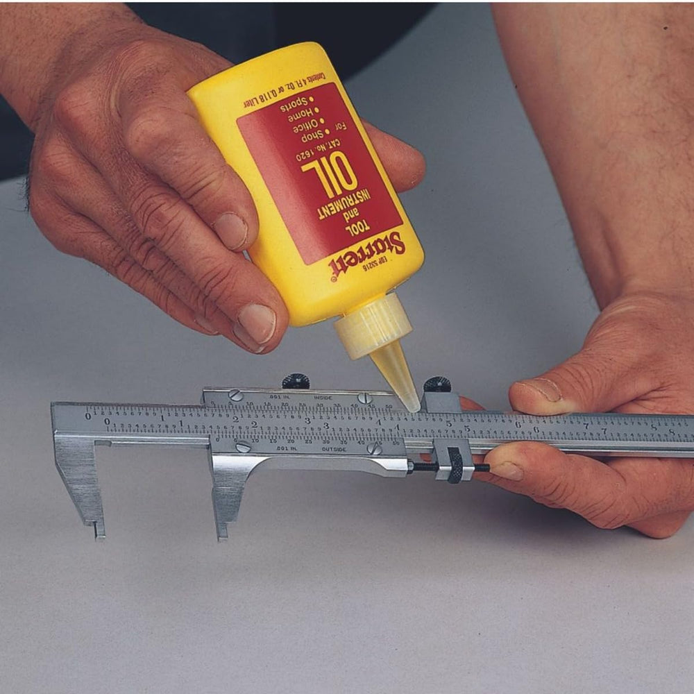 Tool and Instrument Oil - Extra-Fine Lubricant - Ideal for Measuring Tools, Precision Instruments and Light Machinery - 4 fl. oz - 1620