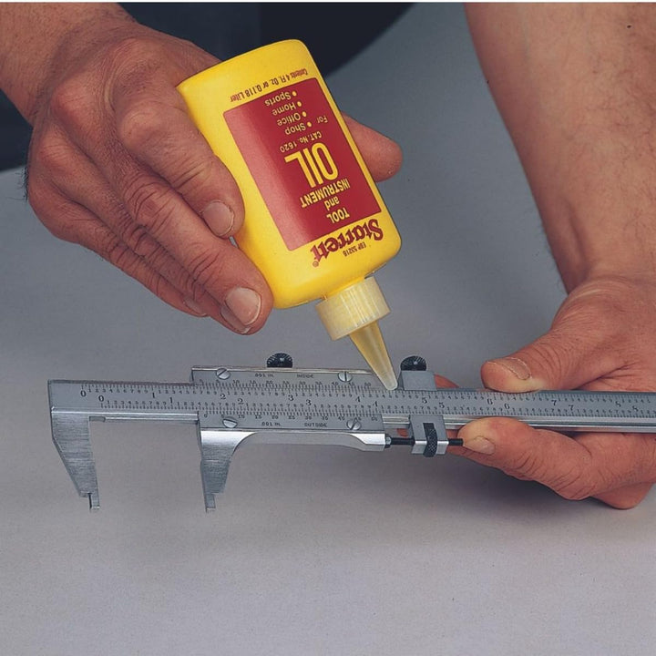 Tool and Instrument Oil - Extra-Fine Lubricant - Ideal for Measuring Tools, Precision Instruments and Light Machinery - 4 fl. oz - 1620
