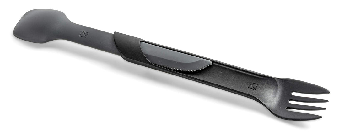 2-Piece Switch Spork Camping Spoon-Fork-Knife Utensil