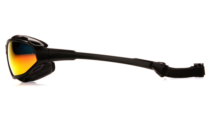 Pyramex Safety Highlander XP Eyewear, Black-Gray Frame/
