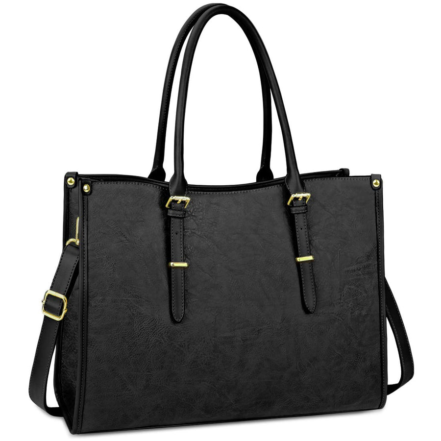 Laptop Bag 15.6 Inch Waterproof Lightweight Leather Lap