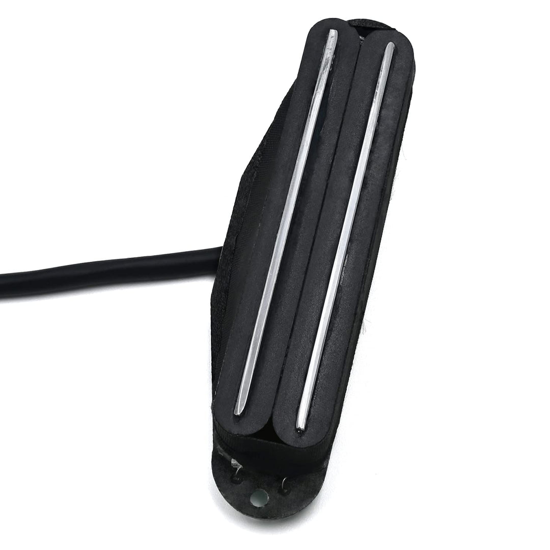 Prewired Guitar Wiring Harness with Dual Hot Rail Humbucker Pickup Set 1 Tone 1 Volume 3-way Switch 1 Jack for Fender Strat Squier Tele Electric Guitar Replacement