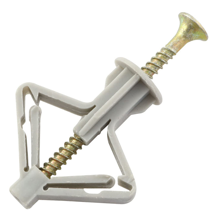 12PCS Drywall Anchor Kits, Hollow Wall Anchors with Screws, Wall Anchor, Self-Drilling Hollow Wall Anchor, Hollow-Door Toggle Anchor, Anchors, Screws, Wall Anchor Hooks