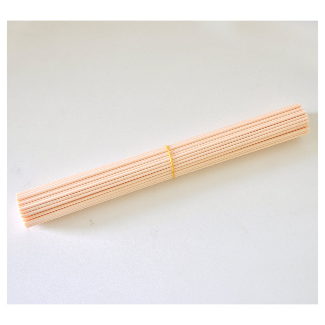 100 Pieces Fiber Reed Diffuser Replacement Refill Sticks (12 x 3mm, Beige)