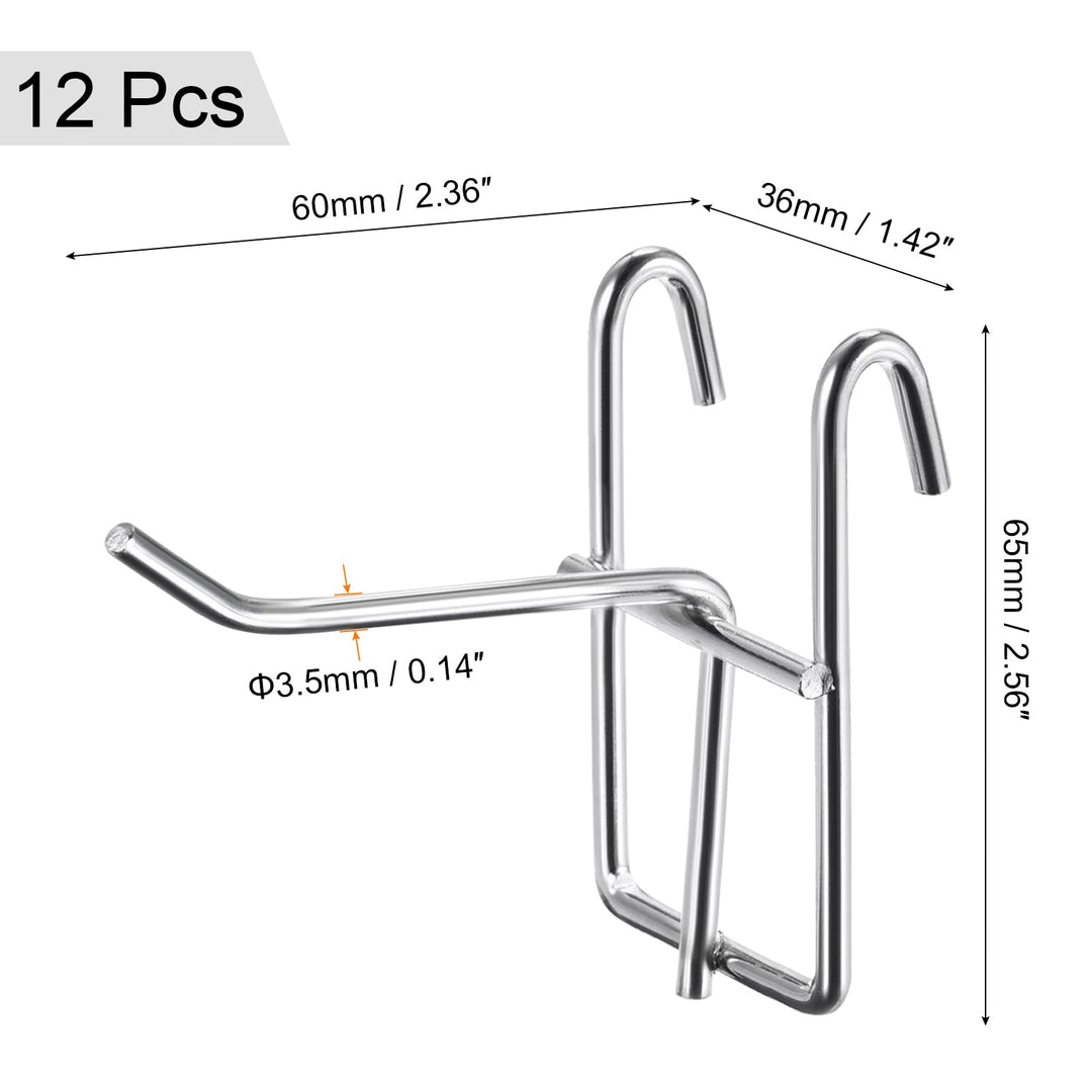 MECCANIXITY Grid Wall Display Hooks Store Garage Storag