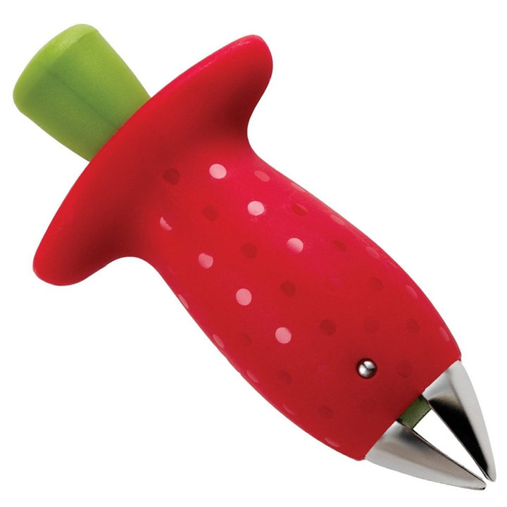 Chef&#39;n Original Stem Gem Strawberry Huller, Red