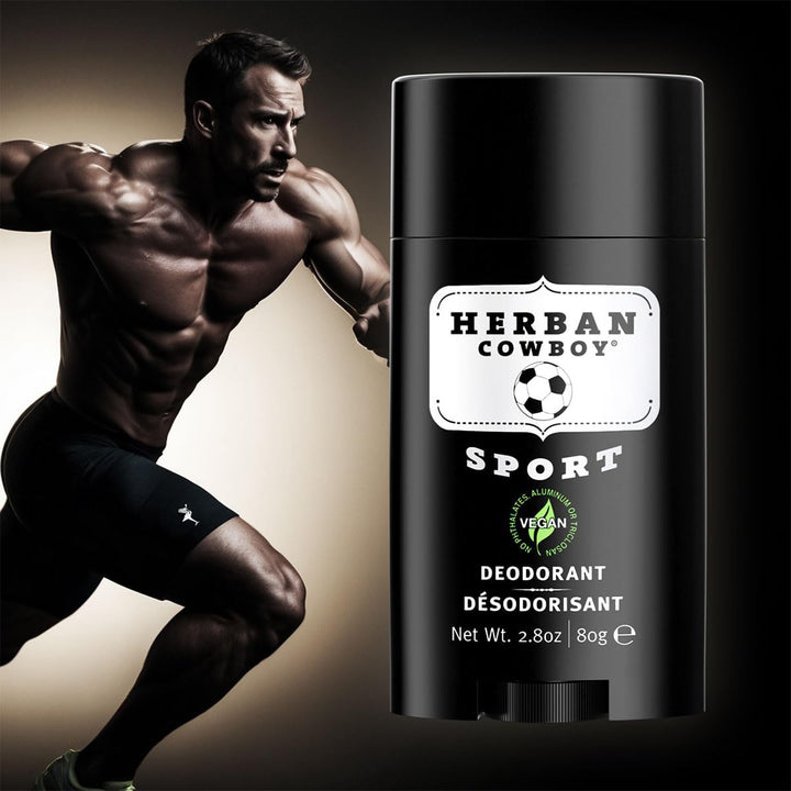 Sport Aloe Infused Deodorant with Hints of Rosemary, Parsley, and Sage (2.8 oz)