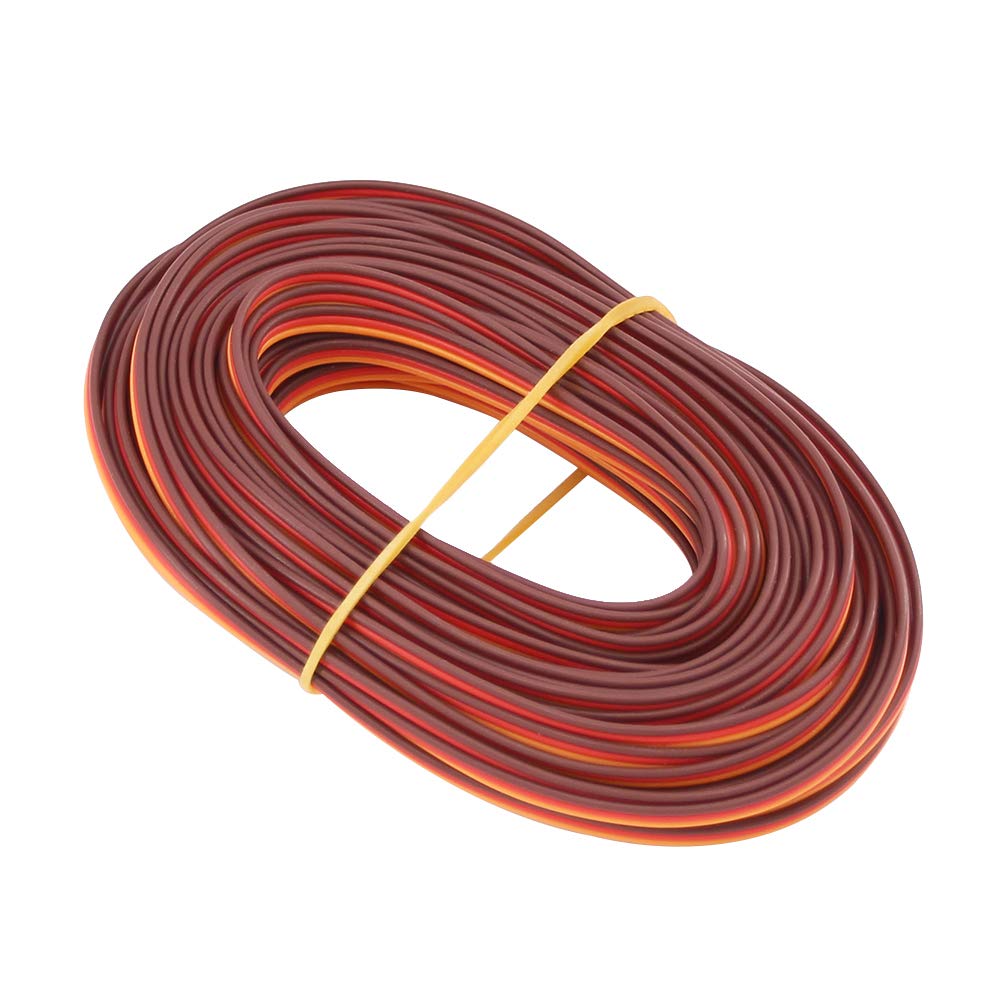 32 feet 26awg Servo Extension Cable 30 Cord Lead Extended Wiring for RC DIY(-43)