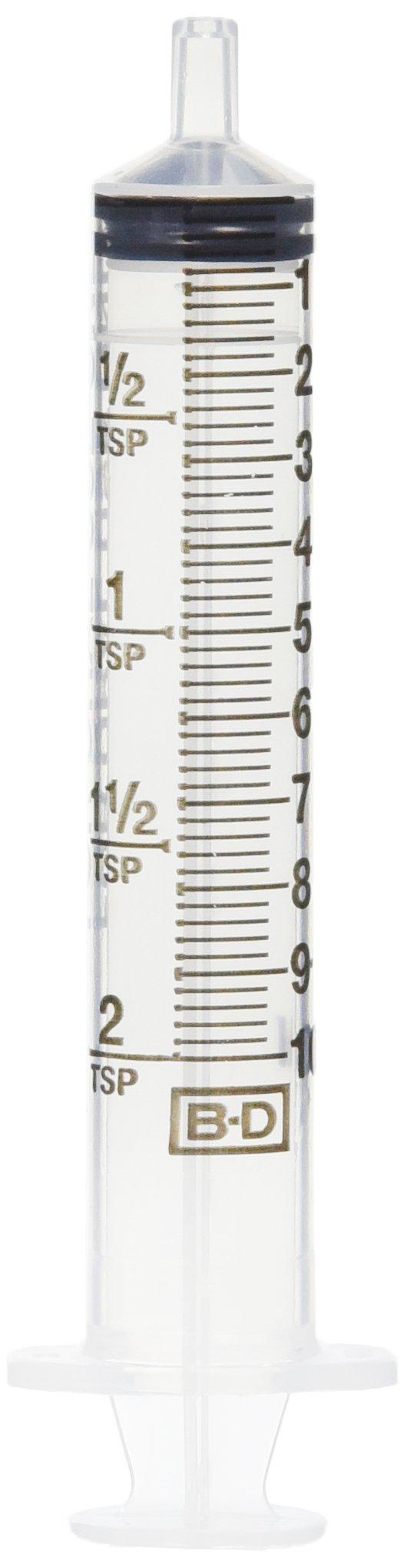 Oral Syringes with Tip Cap, Clear, 100 Count