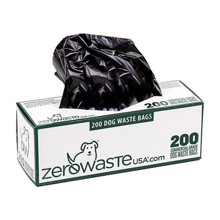 Zero Waste USA 6,000 Premium Dog Waste Station Refill Roll Bags - Up to 40% thicker &amp; stronger than competitor bags - Guaranteed to fit any commercial roll bag dispenser (30 rolls of 200 bags)