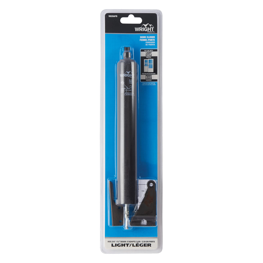 V820AFB Light Duty Pneumatic Screen and Storm Door Closer Florida Bronze