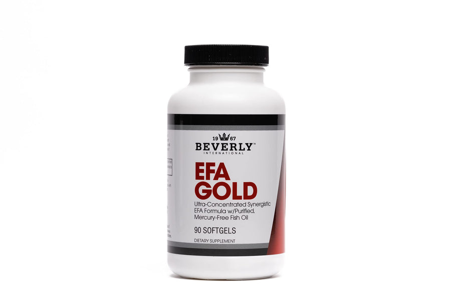 EFA Gold, 90 Softgel Capsules. High Potency Omega-3s EPA and DHA + Omega 6&9 Fatty Acids. Combination Fish, Flaxseed and Borage Oil.