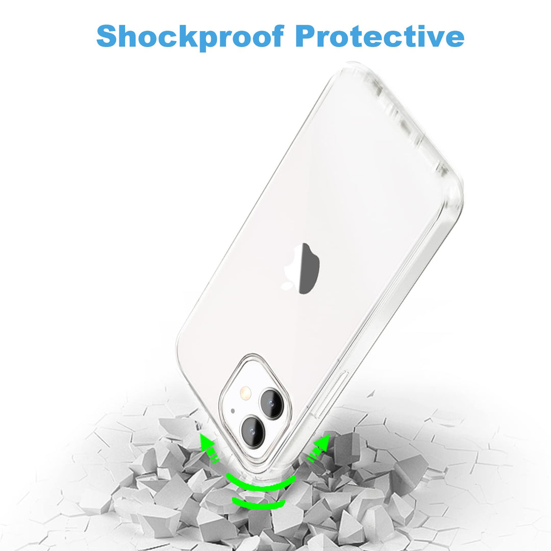 Compatible with iPhone 11 Case, Clear TPU Phone Cases Shockproof Bumper Cover Anti-Scratch Protective Slim Thin Crystal Phone Case for 11 6.1inch