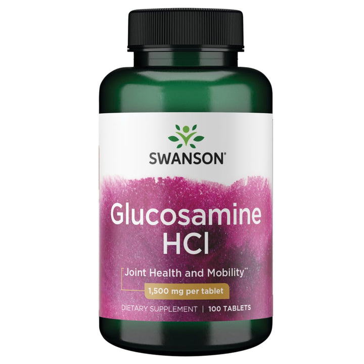 Swanson Glucosamine Hcl 1500 Milligrams 100 Tabs