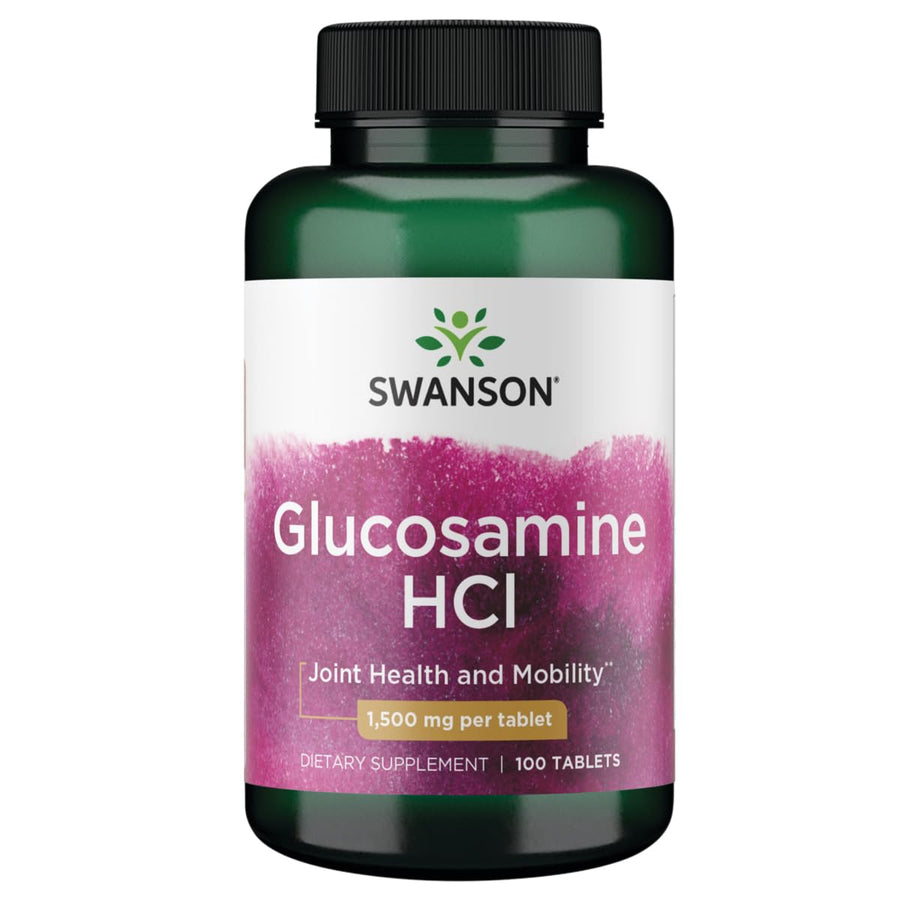 Swanson Glucosamine Hcl 1500 Milligrams 100 Tabs