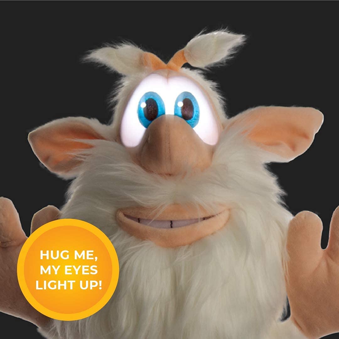 Booba 15-Inch Plush with Light Up Eyes - Official Stuffed Toy from Netflix Show