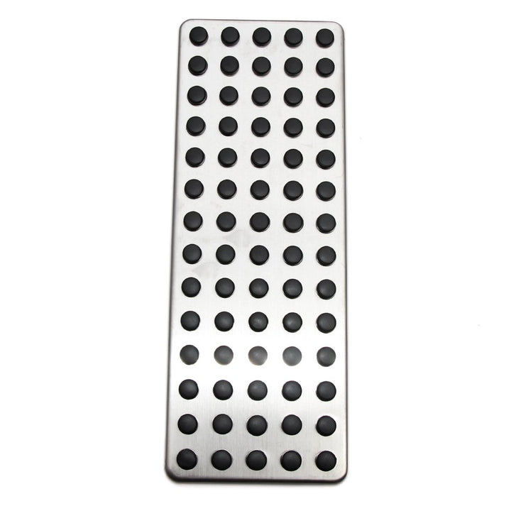 9 MOONStainless Steel Footrest Foot Rest Dead Pedal Pad Cover For Mercedes Benz A B C E S CLS SLK CLA GLA GLK ML G GL Series Car Styling