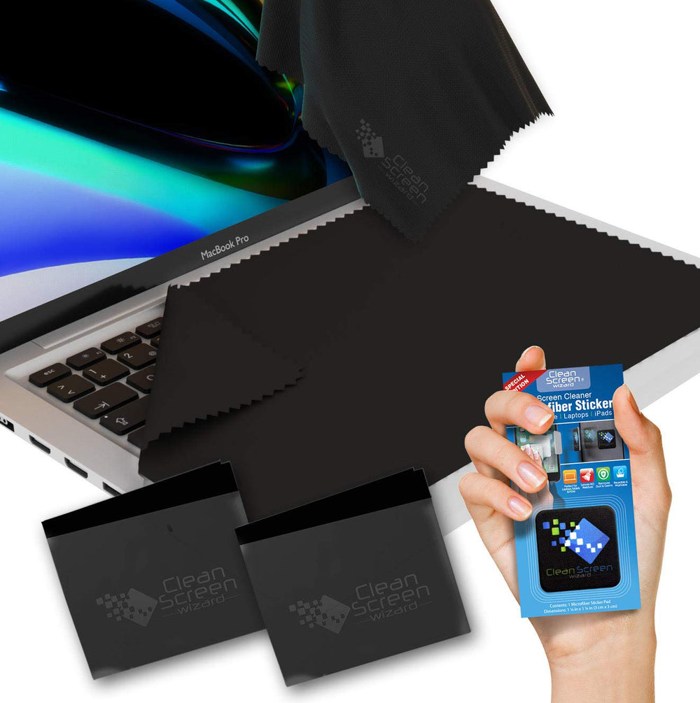 CLEAN SCREEN WIZARD Microfiber Cleaning Cloth 14” Compa
