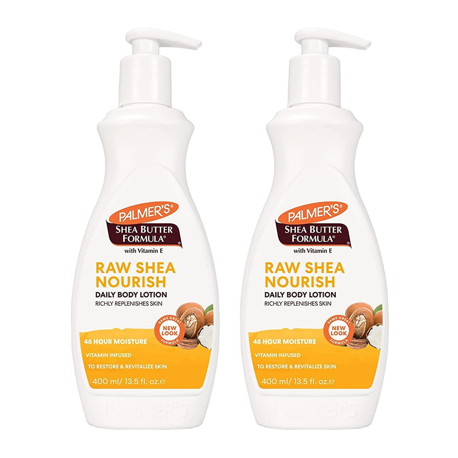 Shea Formula Raw Shea Body Lotion , Pump 13.50 oz ( Pack of 2)