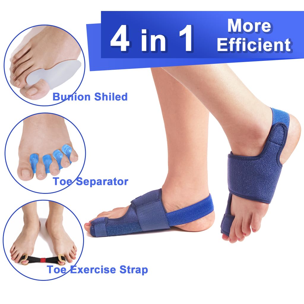 Toe Corrector Toe Separator Bunion Splint 2024 Updated 