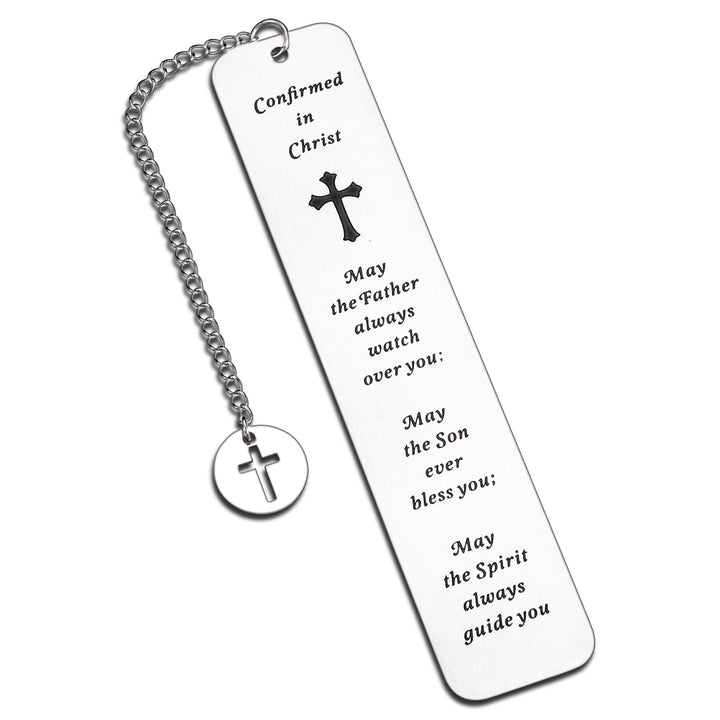 Confirmation Gifts Bookmark Baptism gifts for Girls Boys Christian Confirmation Gift for Godson Goddaughter Catholic Confirmation Gifts for Women Men Birthday Christmas for Religious Church Bulk Gifts