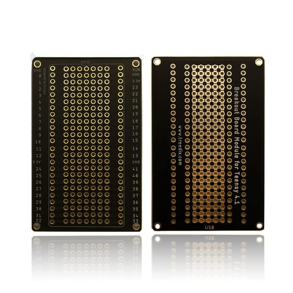 Breakout Board Module with Pin Board for Teensy 4.1/3.5/3.6 Compatible with Arduino