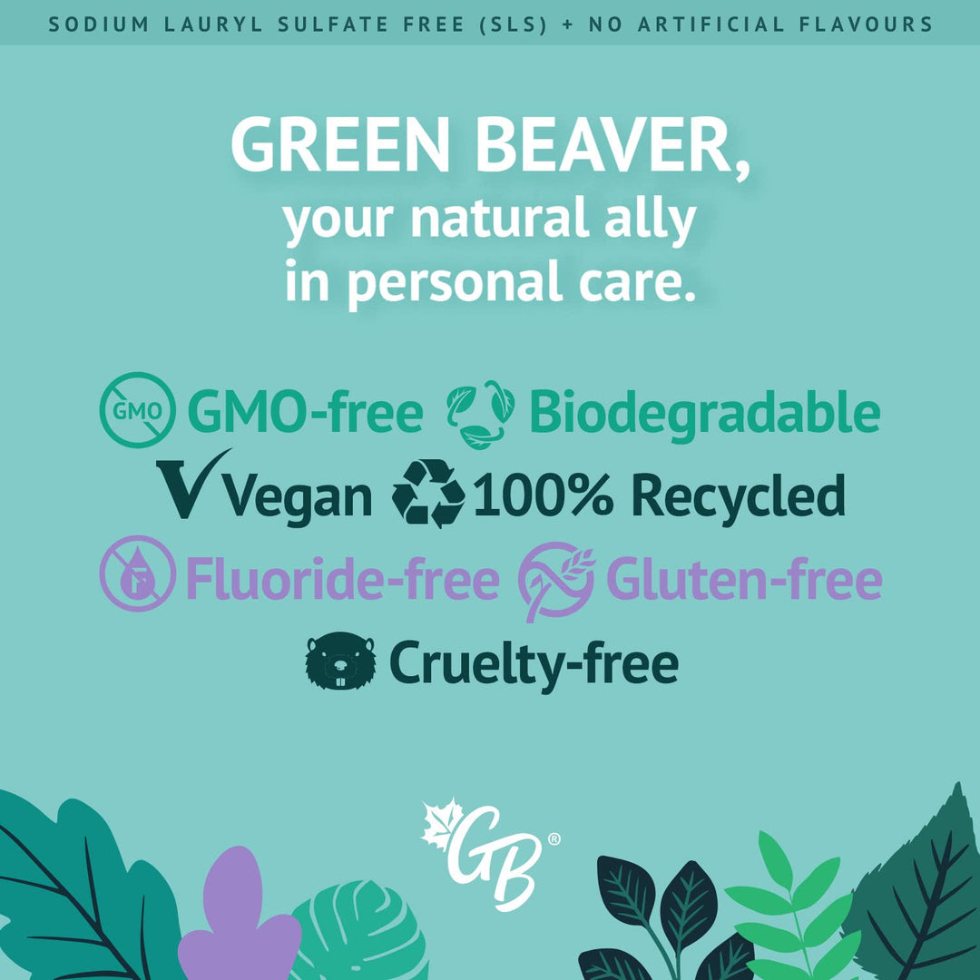 The Green Beaver Zesty Orange Toothpaste 2.5 Oz