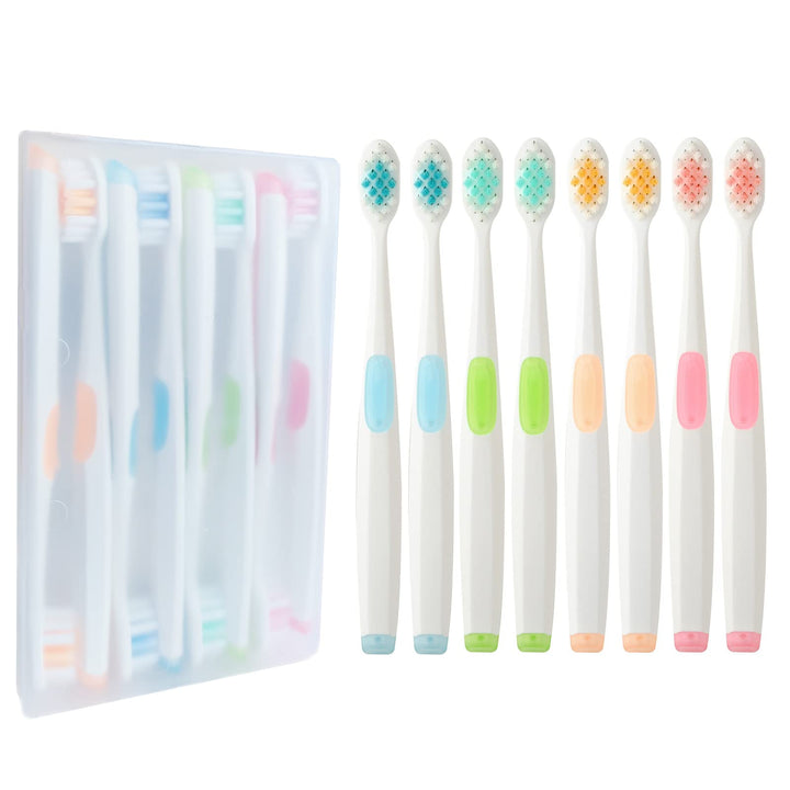 GoodUping Fine Silk Toothbrush for Sensitive Teeth, 100
