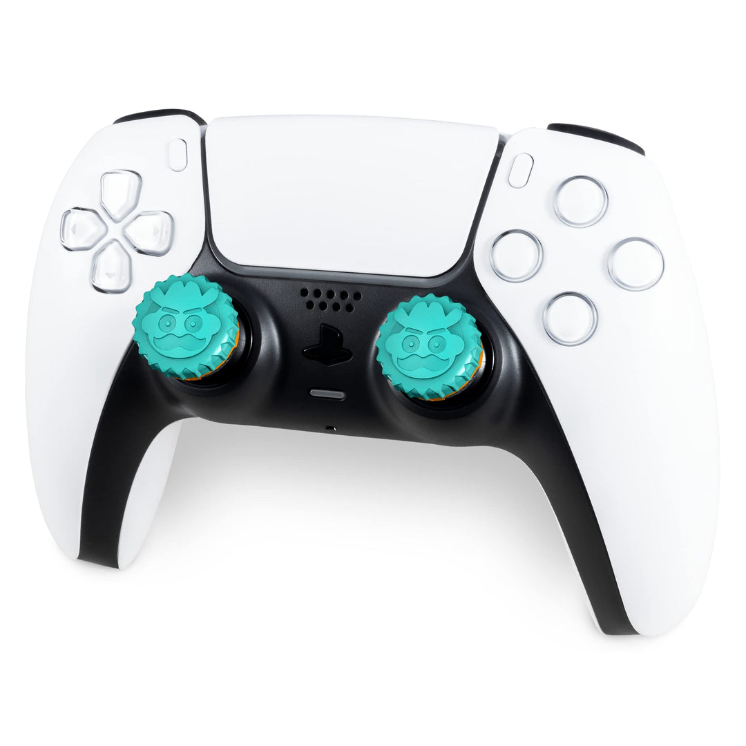 Saints Row Performance Thumbsticks for Playstation 5 (PS5) and Playstation 4 (PS4) | 2 Mid-Rise, Hybrid