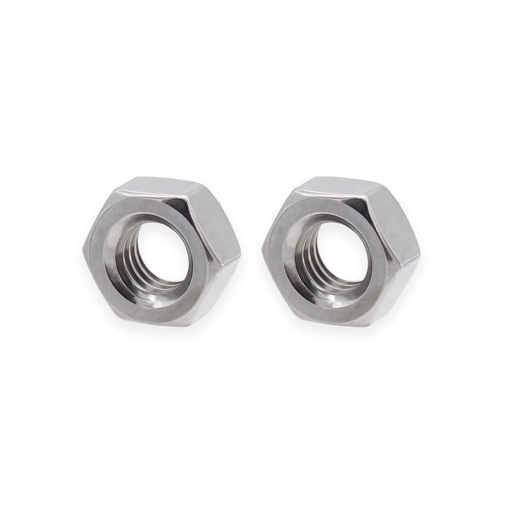 M5 Hex Nuts, M5 x 0.8mm Stainless Steel 18-8 304 A2-70 Metric Coarse Thread Hexagon Nut 50pcs