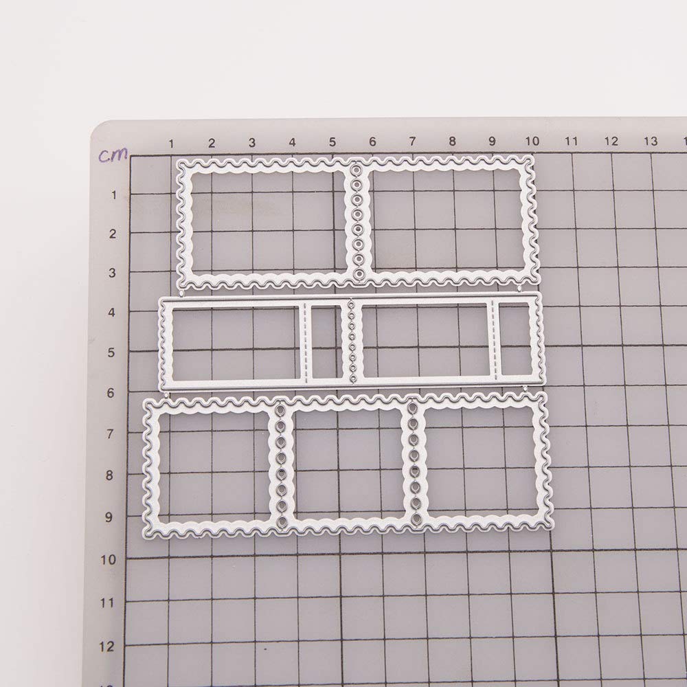 Rectangle Square Stamps Frame Metal Cutting Dies for Card Making and Scrapbooking Paper Crafts Die Cuts