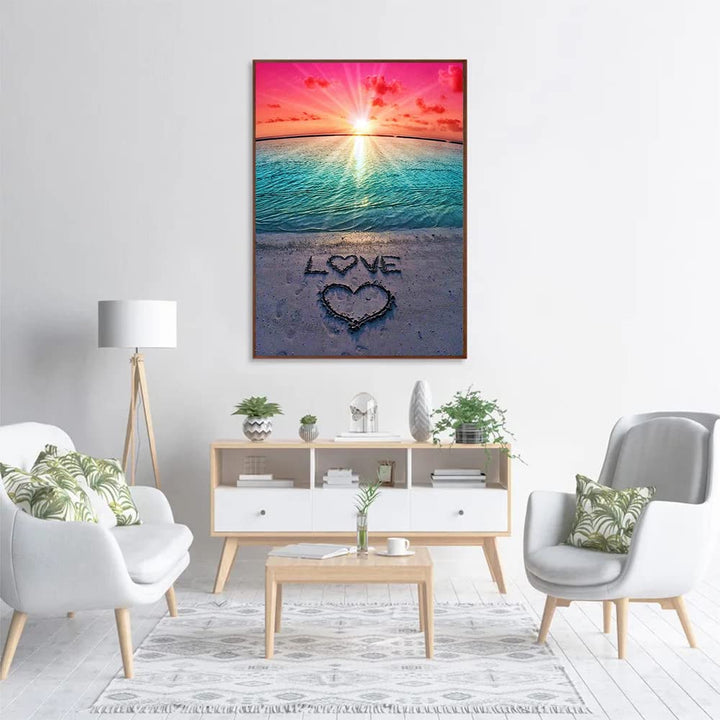 Diamond Painting Mountain Kit,Diamond Art Kits for Adults Sunset Full Round Drill Large Size(16x20 inch),Abstract Scenery Paint with Diamonds Crystal Gem for Gift,Wall Decor