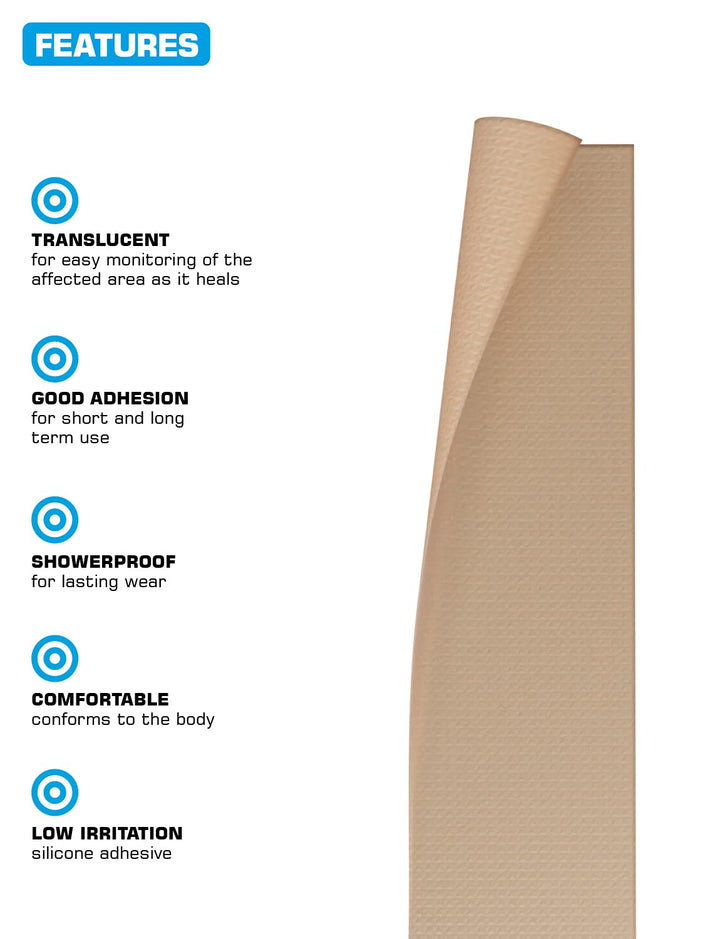 Neo G Opti-Heal Wound Recovery Silicone Scar Strips for