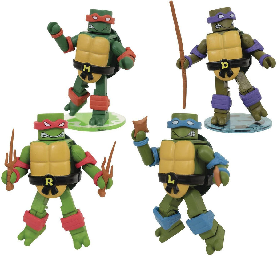 Teenage Mutant Ninja Turtles: Retro Minimates DCD 40th Anniversary PX Box Set
