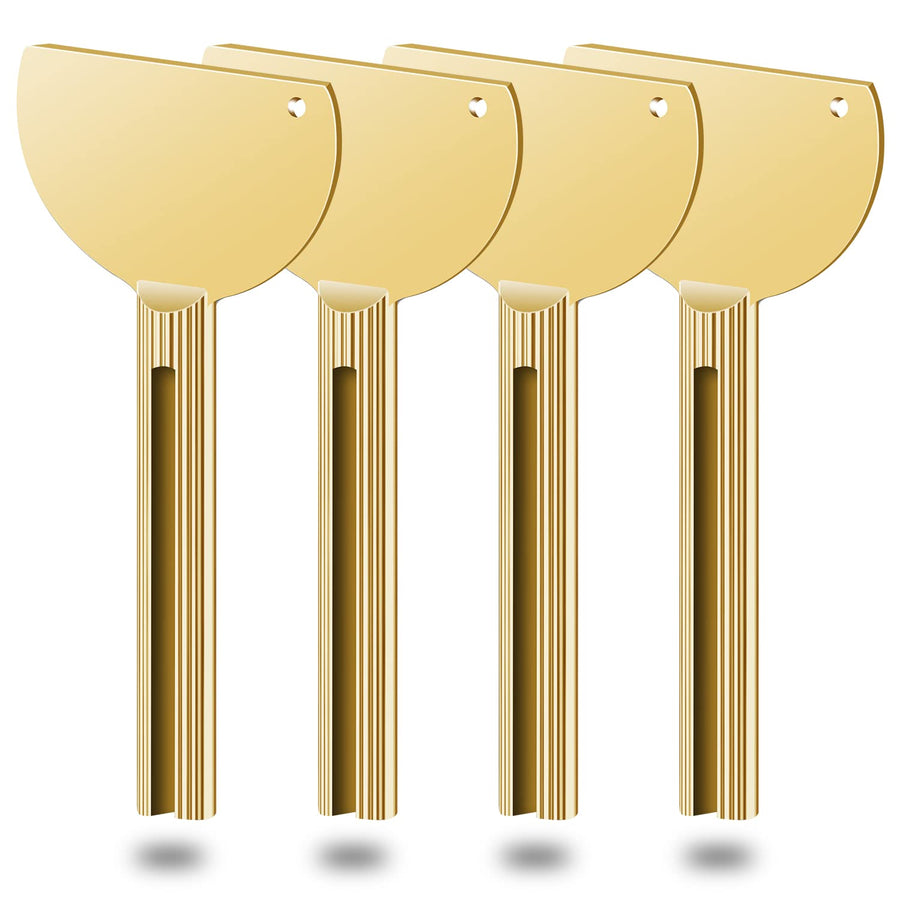 sansheng 4PCS Toothpaste Squeezer,Tube Squeezer, Metal 
