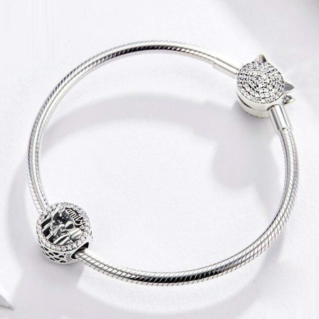 Love Mom Dad Baby Girl Boy Family Charms for Pandora Bracelets (Family Charm)