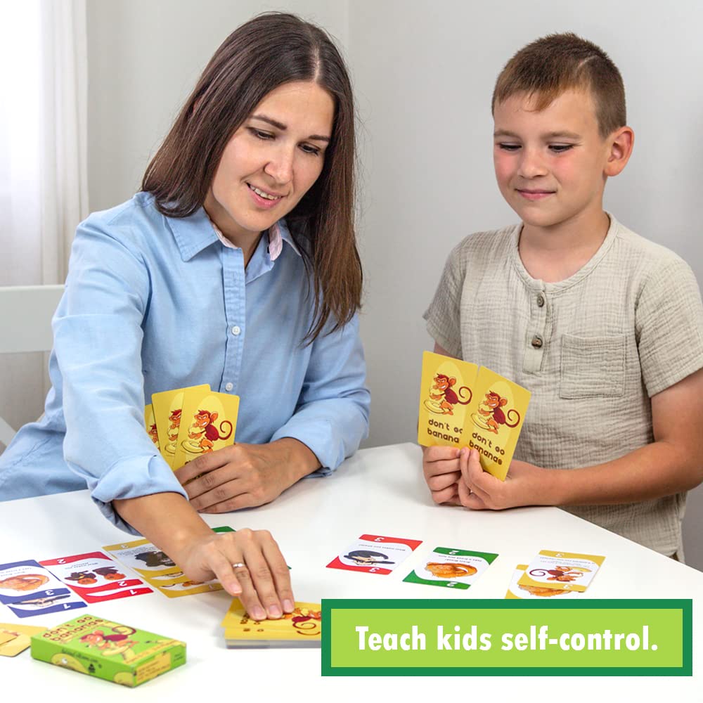 da Vinci&#39;s Room Don&#39;t Go Bananas - A CBT Therapy Game for Kids to Work on Controlling Strong Emotions - Counseling Games, Therapy Toys, Social Skills Games for Kids
