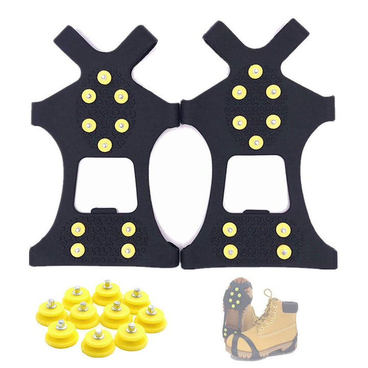 Aerexier Ice Cleats Snow Grips - Anti-Slip Crampons Tra