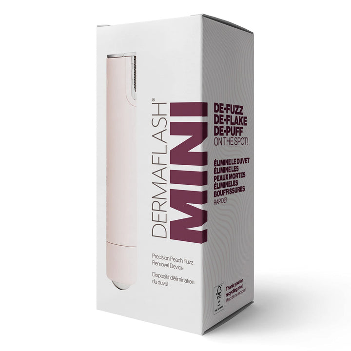 Mini Dermaplaning Tool for Precision Peach Fuzz Removal, Blush