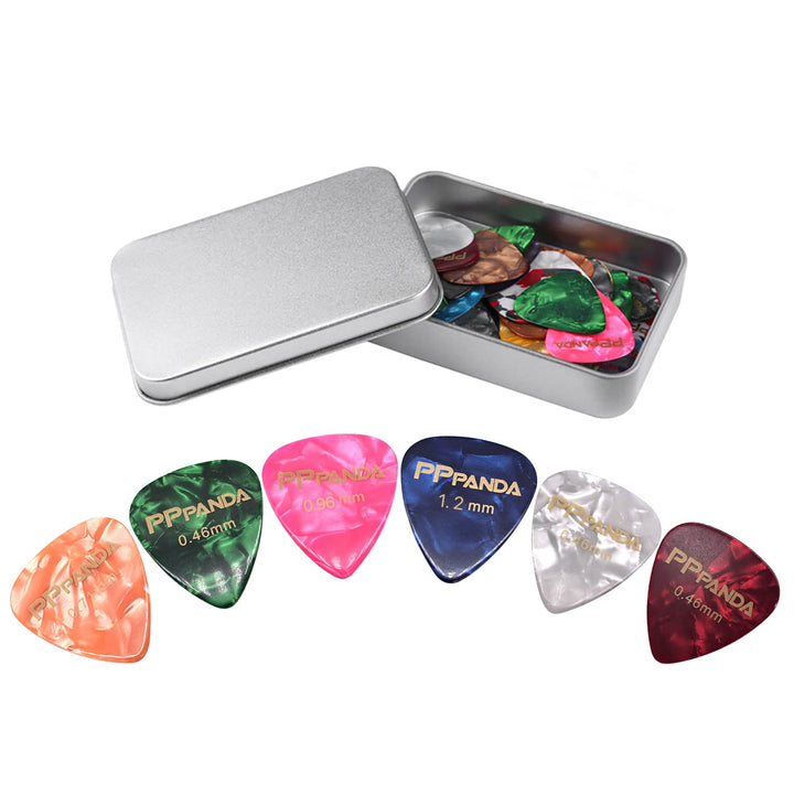 Guitar Picks 32pcs, Guitar Plectrums For Your Electric, Acoustic, or Bass Guitar 0.46 0.71 0.96 1.2mm