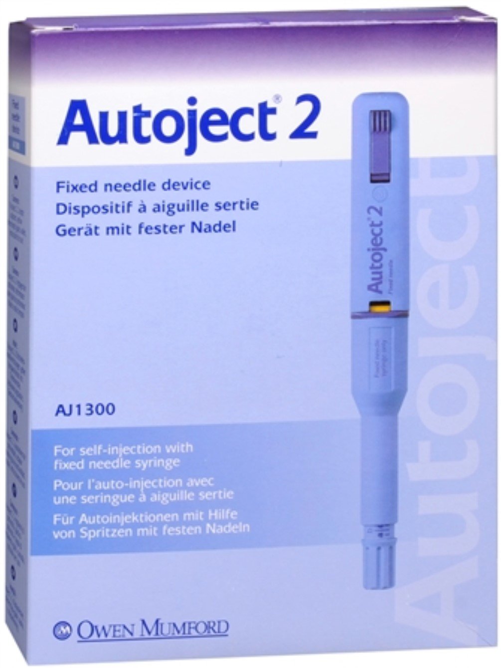 Autoject 2 Fixed Needle Device 1 Each (Pack of 1)