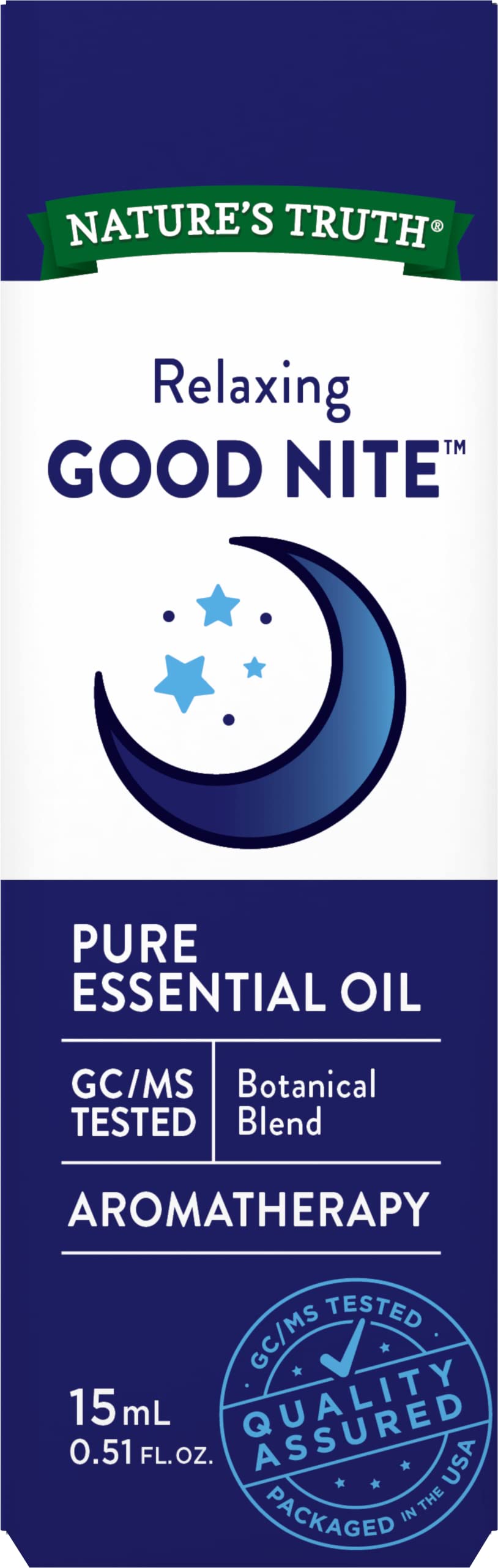 Nature's Truth Essential Oil, Good Nite, 0.51 Fluid