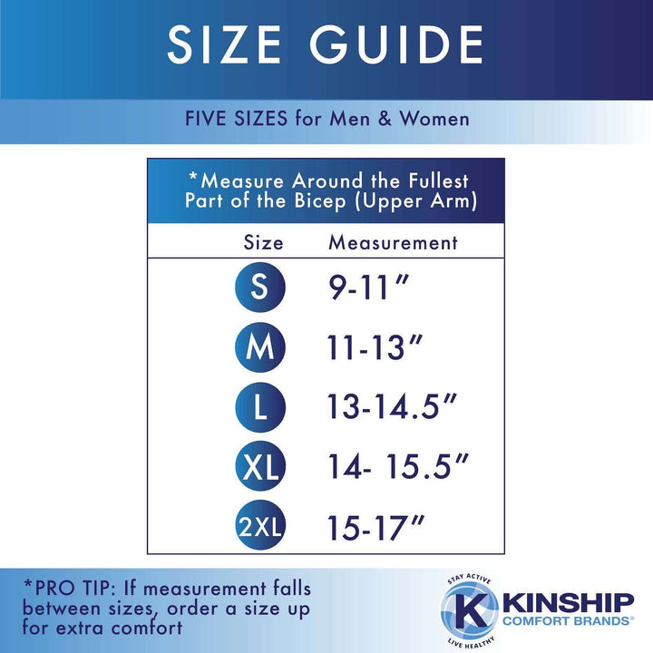 Arm Compression Sleeves for Men &amp; Women | Lymphedema | Arthritis | Moisture Wicking | S,M,L,XL,2XL (Nude, Large)
