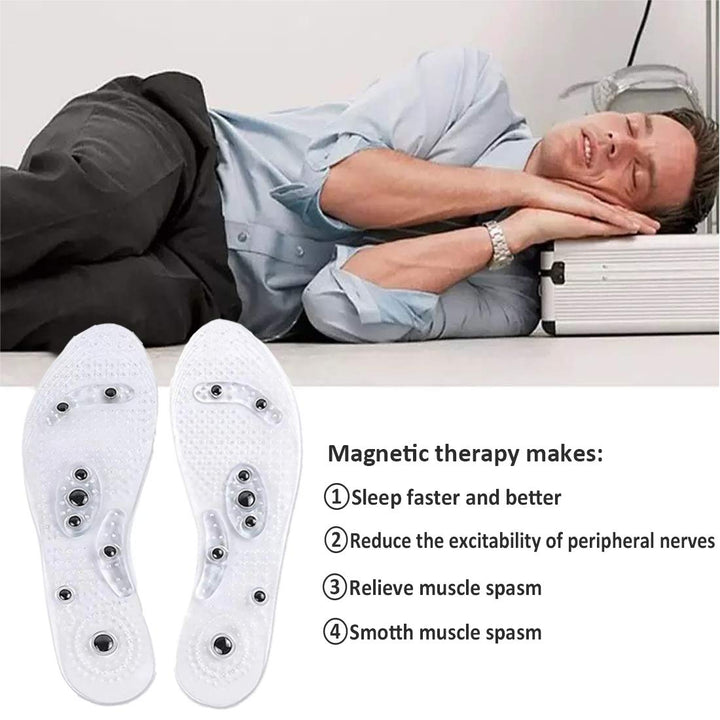 Simoda Massaging Insoles,Acupressure Magnetic Massage F
