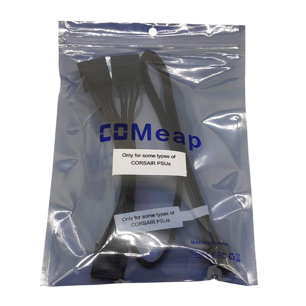 COMeap Molex Power Cable for Corsair PSUs, 6 Pin to 3X 