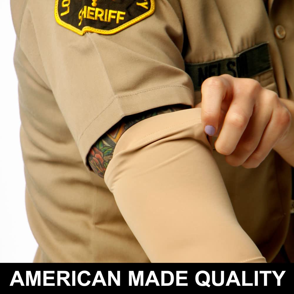 Ink Armor Full Arm Tattoo Cover Up Sleeve Cover Up Tattoos at Work or School - UV Protection - Made in The USA!
