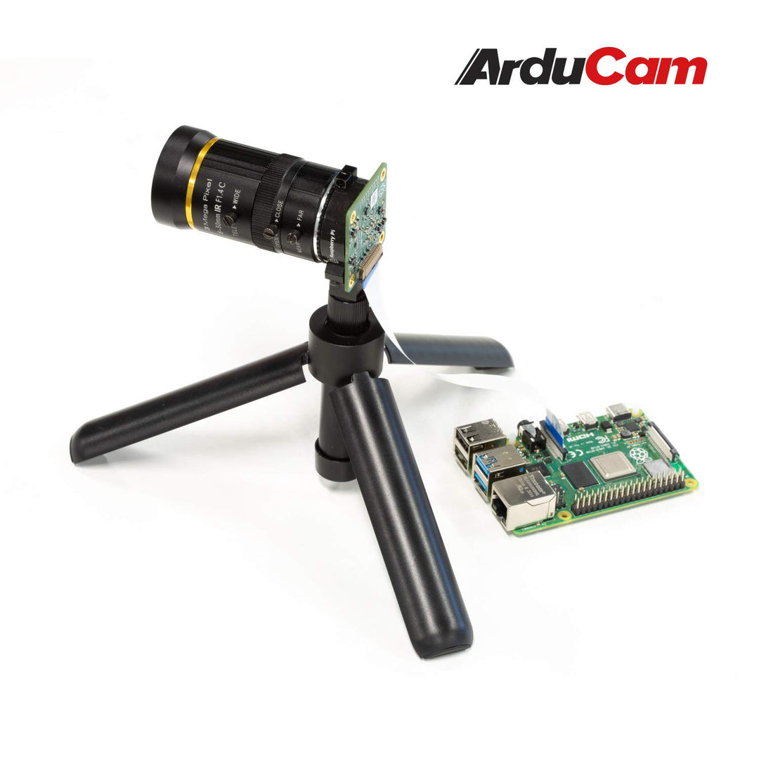 Arducam 8-50mm C-Mount Zoom Lens for IMX477 Raspberry P