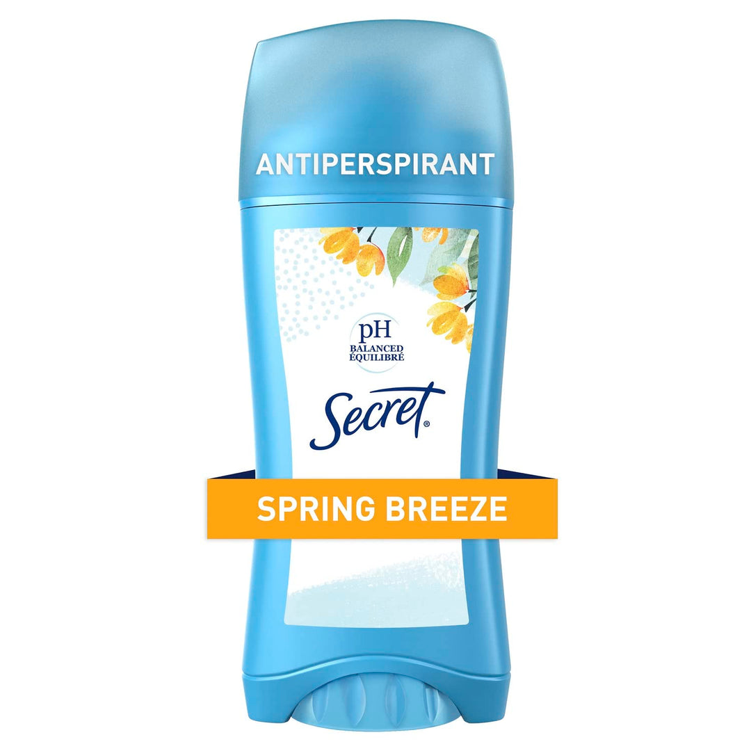 Invisible Solid Antiperspirant and Deodorant, Spring Breeze, 2.6 oz